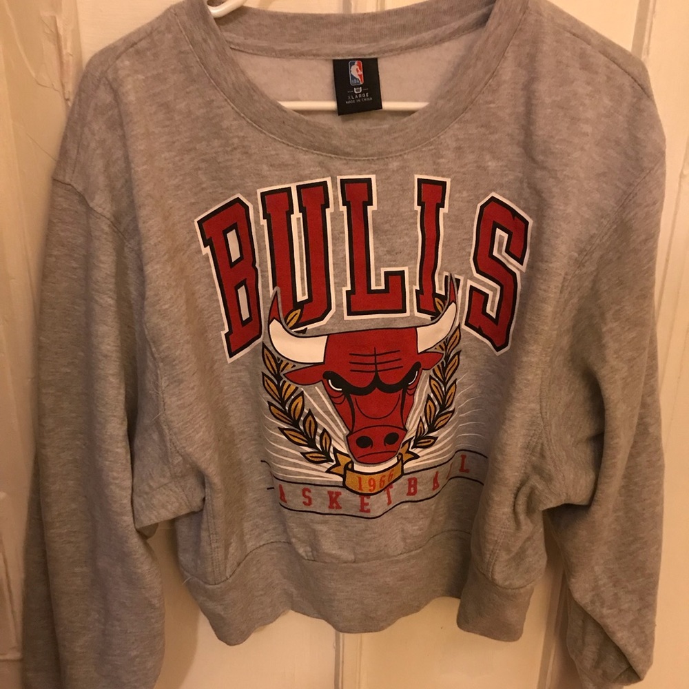 Chicago Bulls crop sweatshirt XL